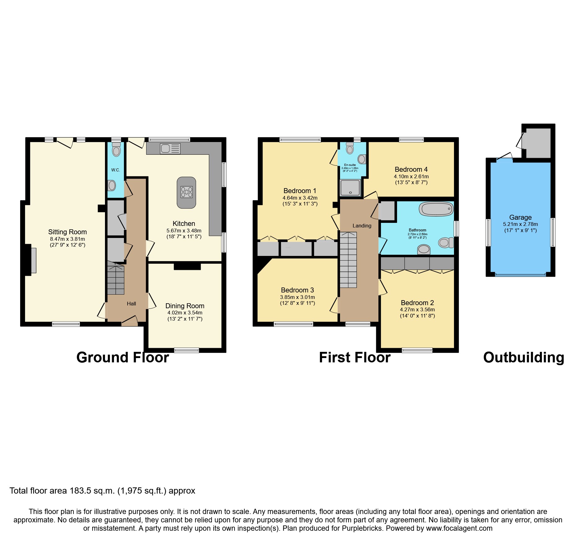 50, Church Road, Reading floorplan