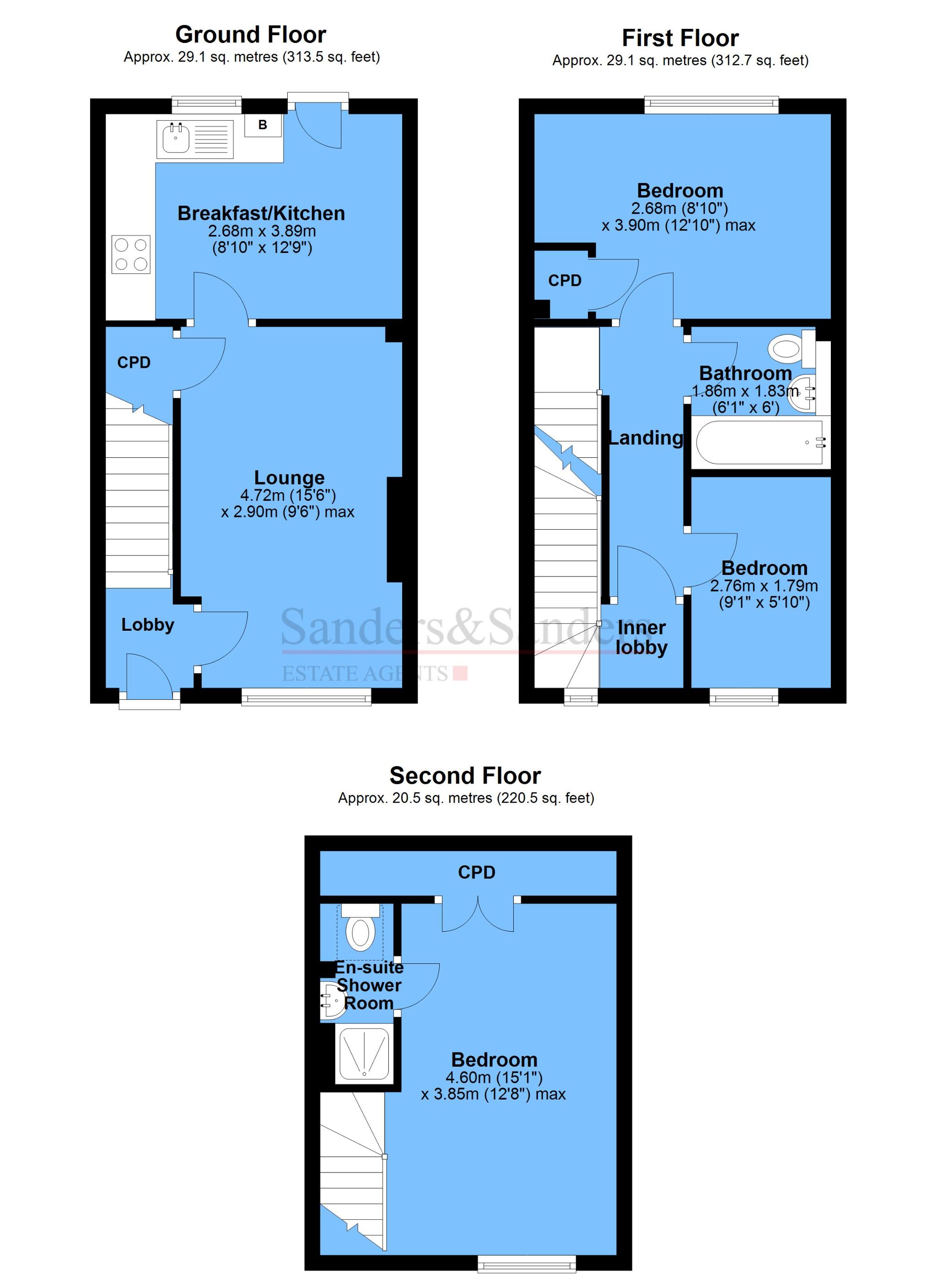 2 Minerva Mews, Alcester floorplan