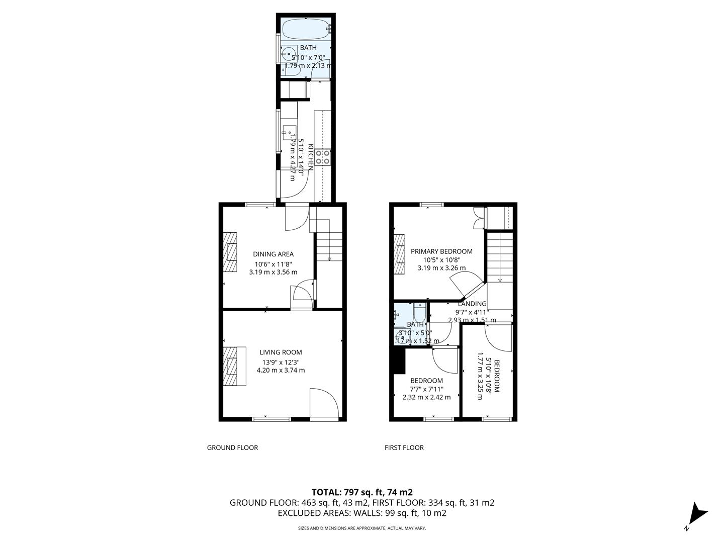 7, Fitton Street, Northwich floorplan