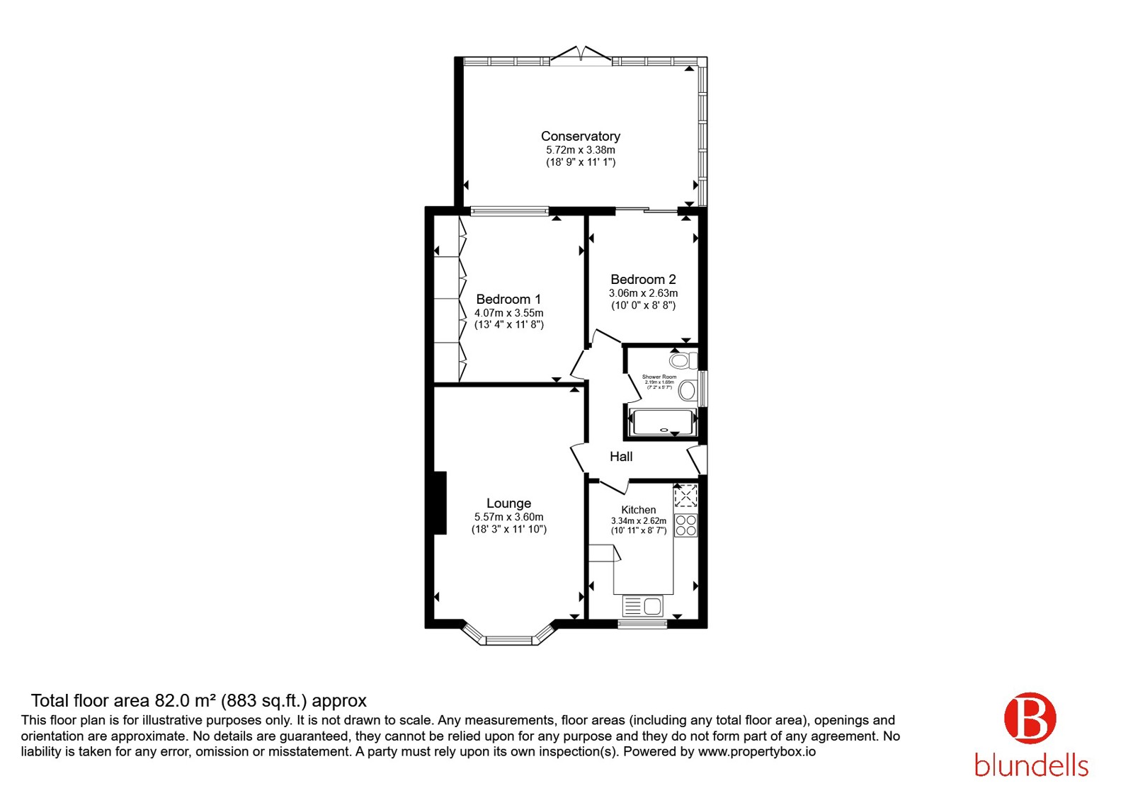 107, Doncaster Road, South Yorkshire floorplan