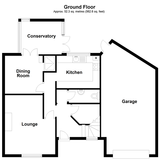 3 Bedrooms Semi-detached house for sale in Nower Road, Dorking, Surrey RH4