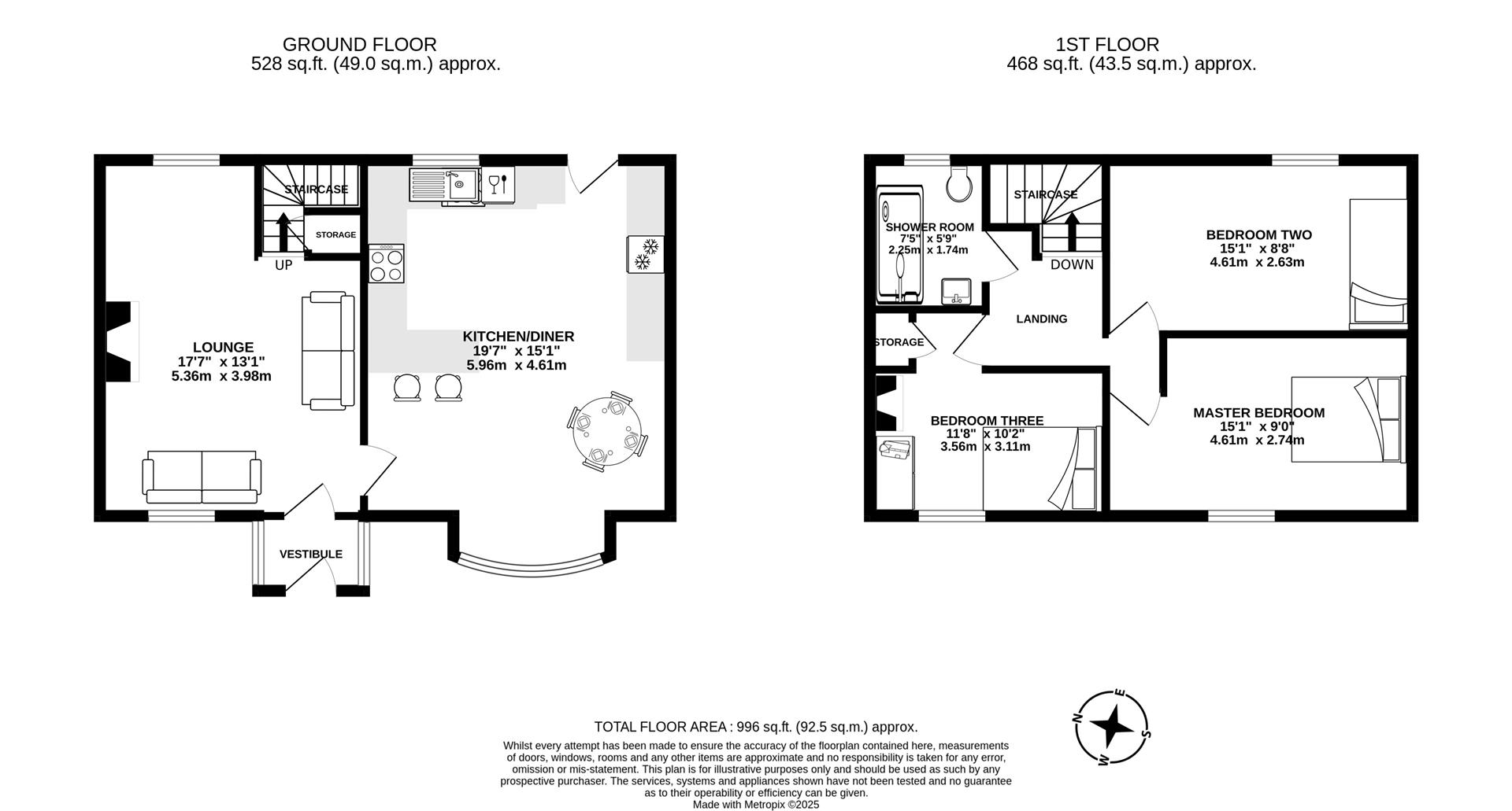 Ivy Cottage, Back Lane, Chorley floorplan