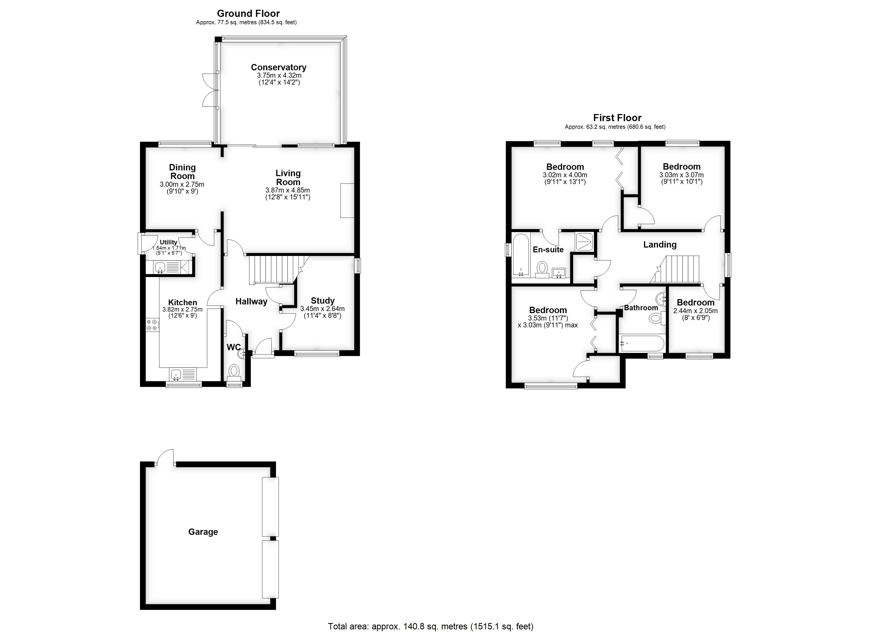 4 Bedrooms Detached house for sale in Robin Hill, Bexhill-On-Sea TN39