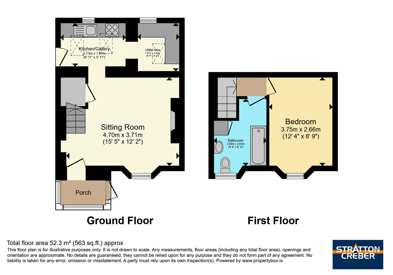 8A,, Pennance Terrace, Redruth floorplan