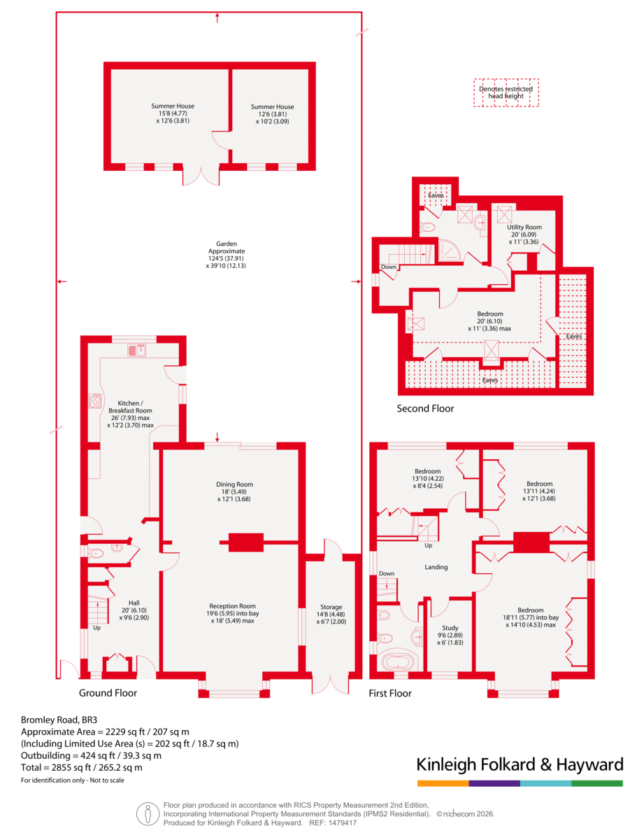 170, Bromley Road, Beckenham floorplan