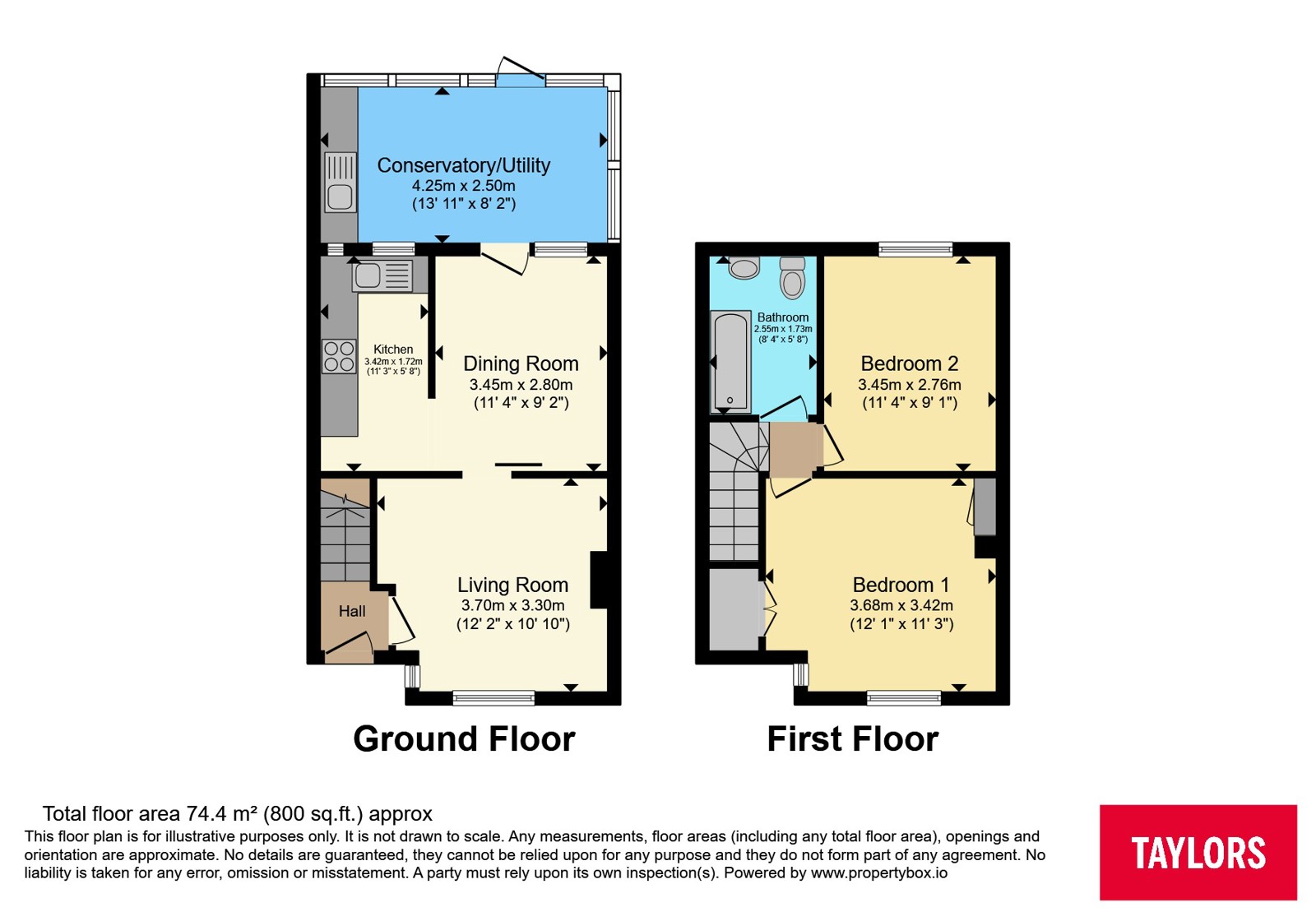 10, Headley Walk, Avon floorplan