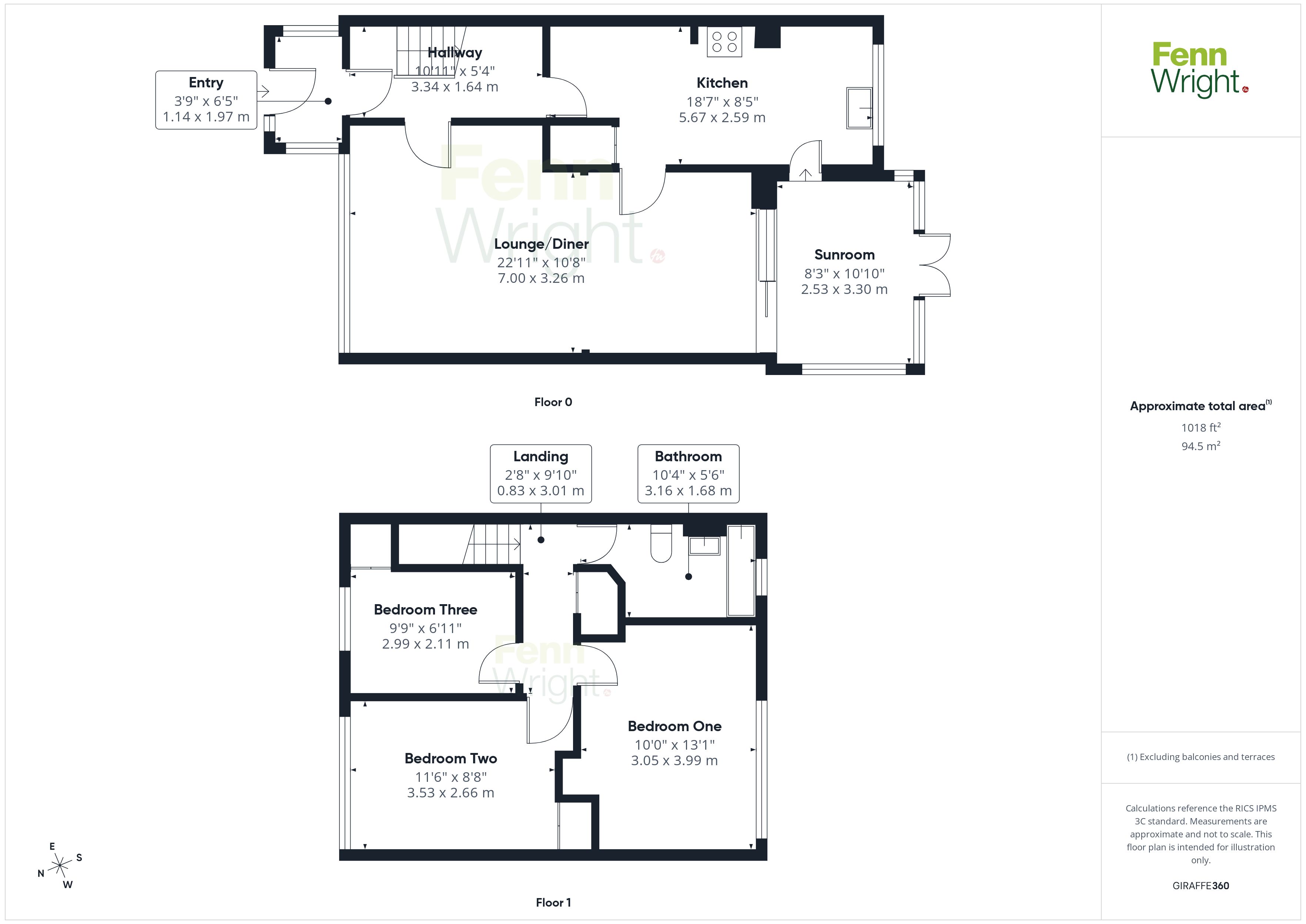 75, Broom Knoll, Colchester floorplan