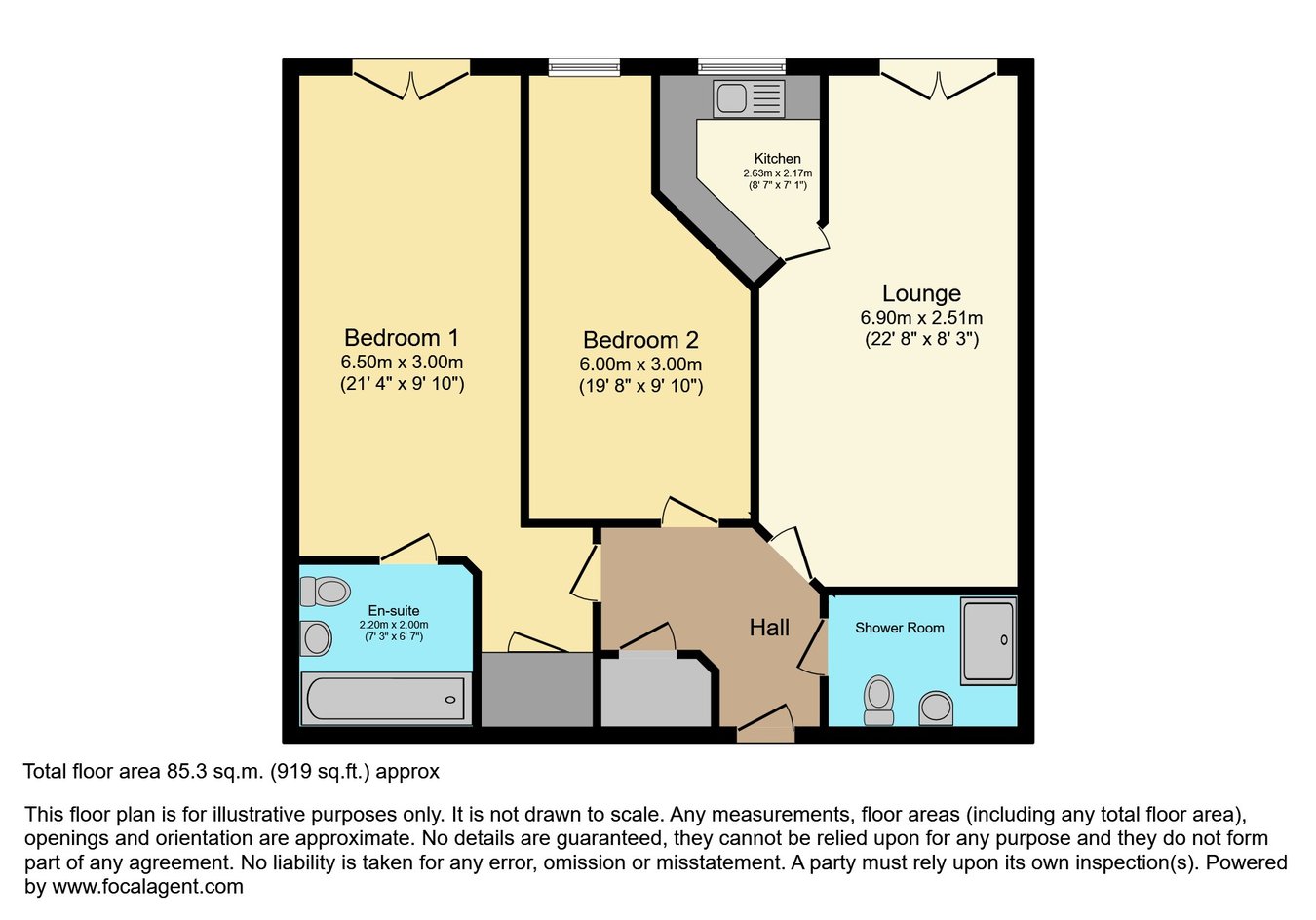 Algar Court, Penn Road, Wolverhampton floorplan