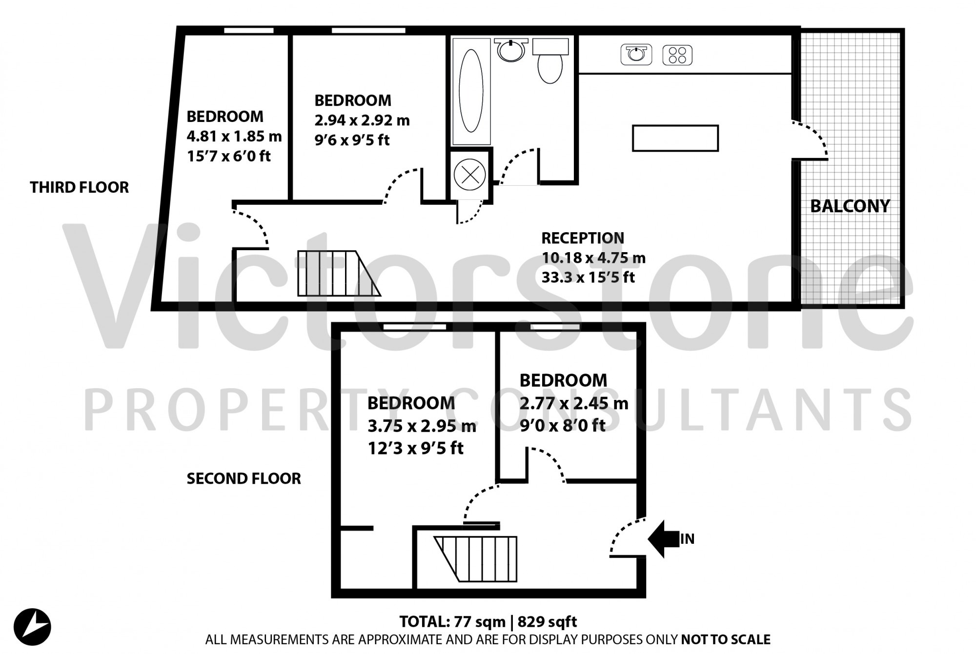 Flat 203  Flat 203, Brodlove Lane, London floorplan