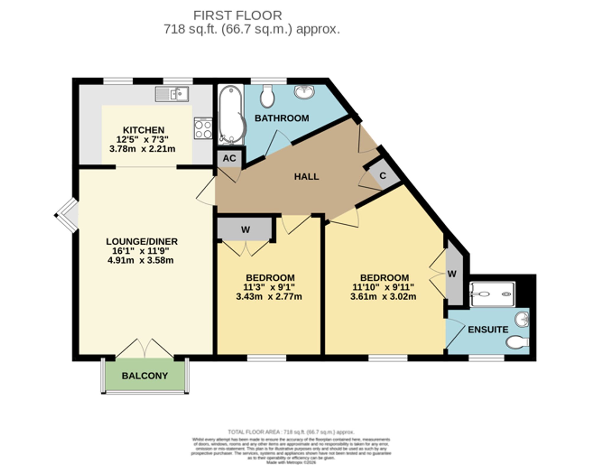5 White's Way, Southampton floorplan