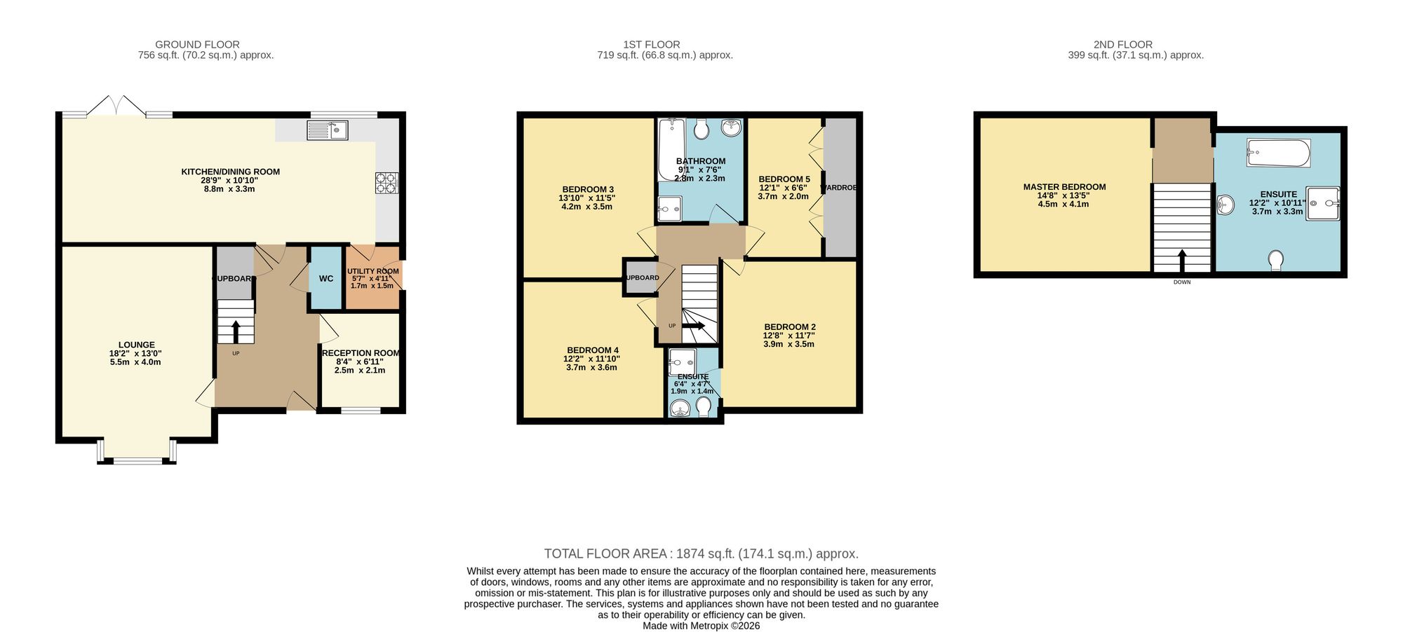 6 New House Farm Drive, Ilkley floorplan