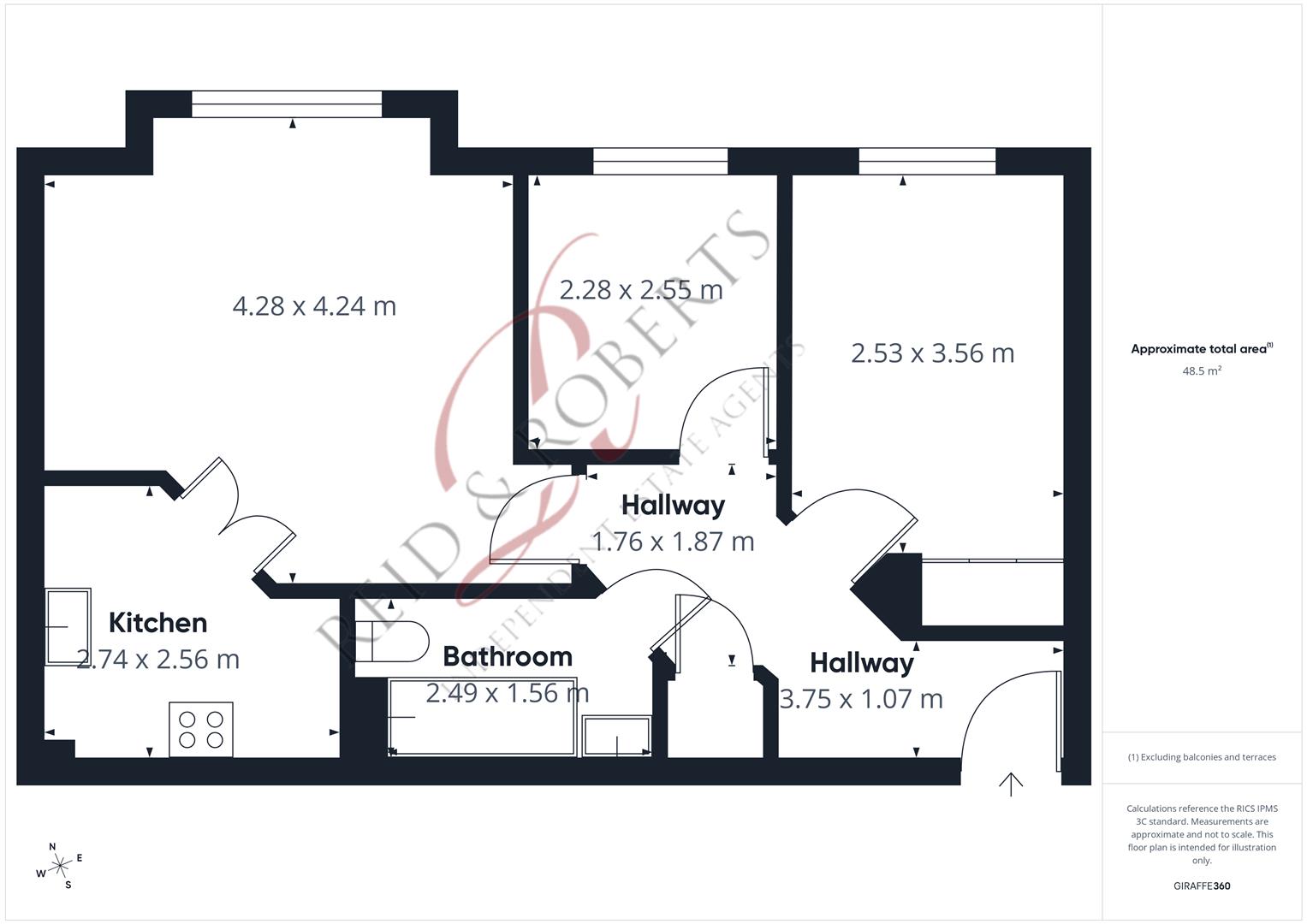 83, Lamberton Drive, Wrexham floorplan