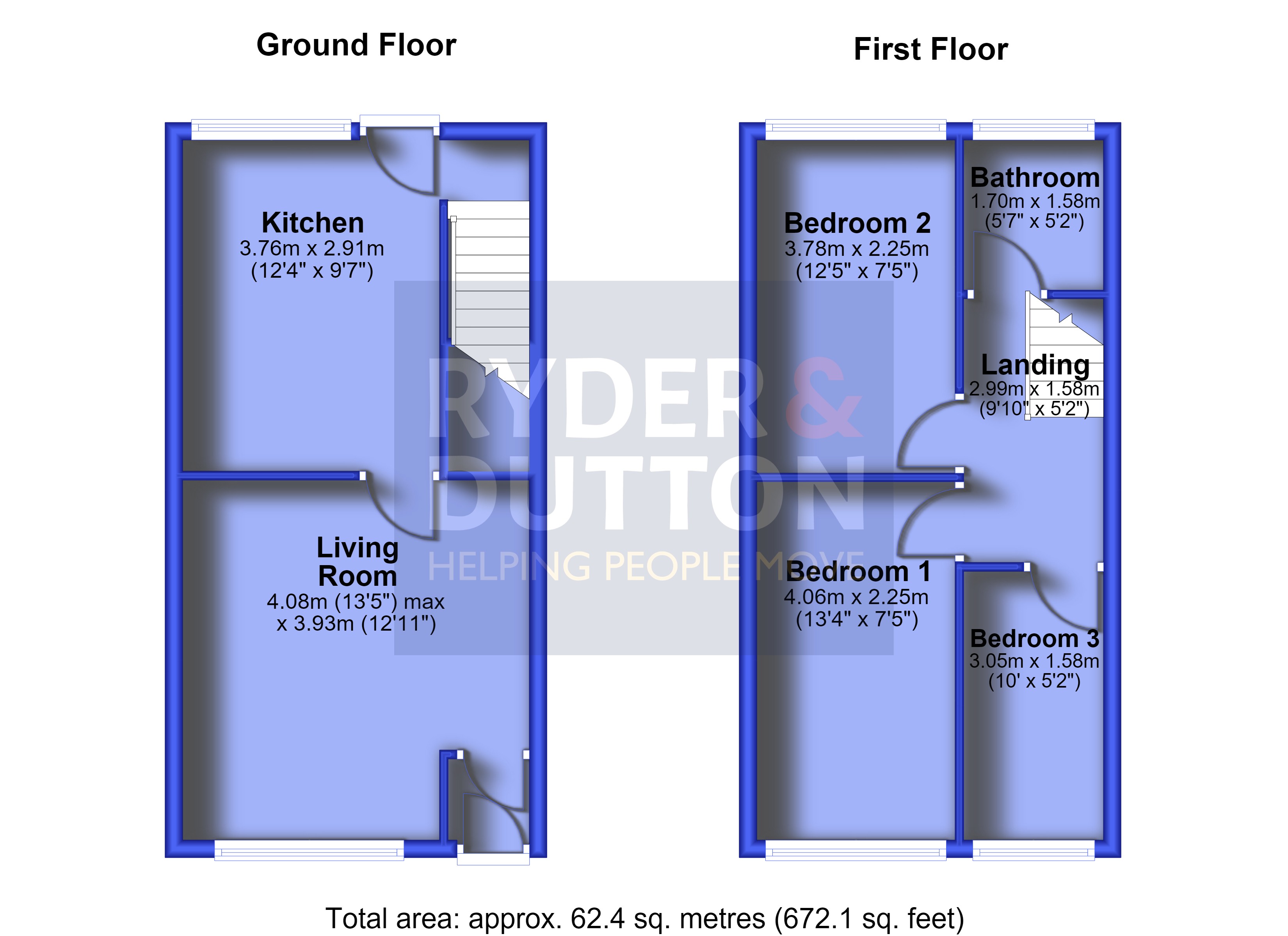 48, Co-Operation Street, Manchester floorplan