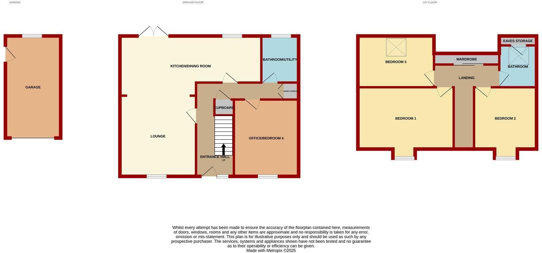 The Old Dairy Cottage, Grange Lane, Cinderford floorplan