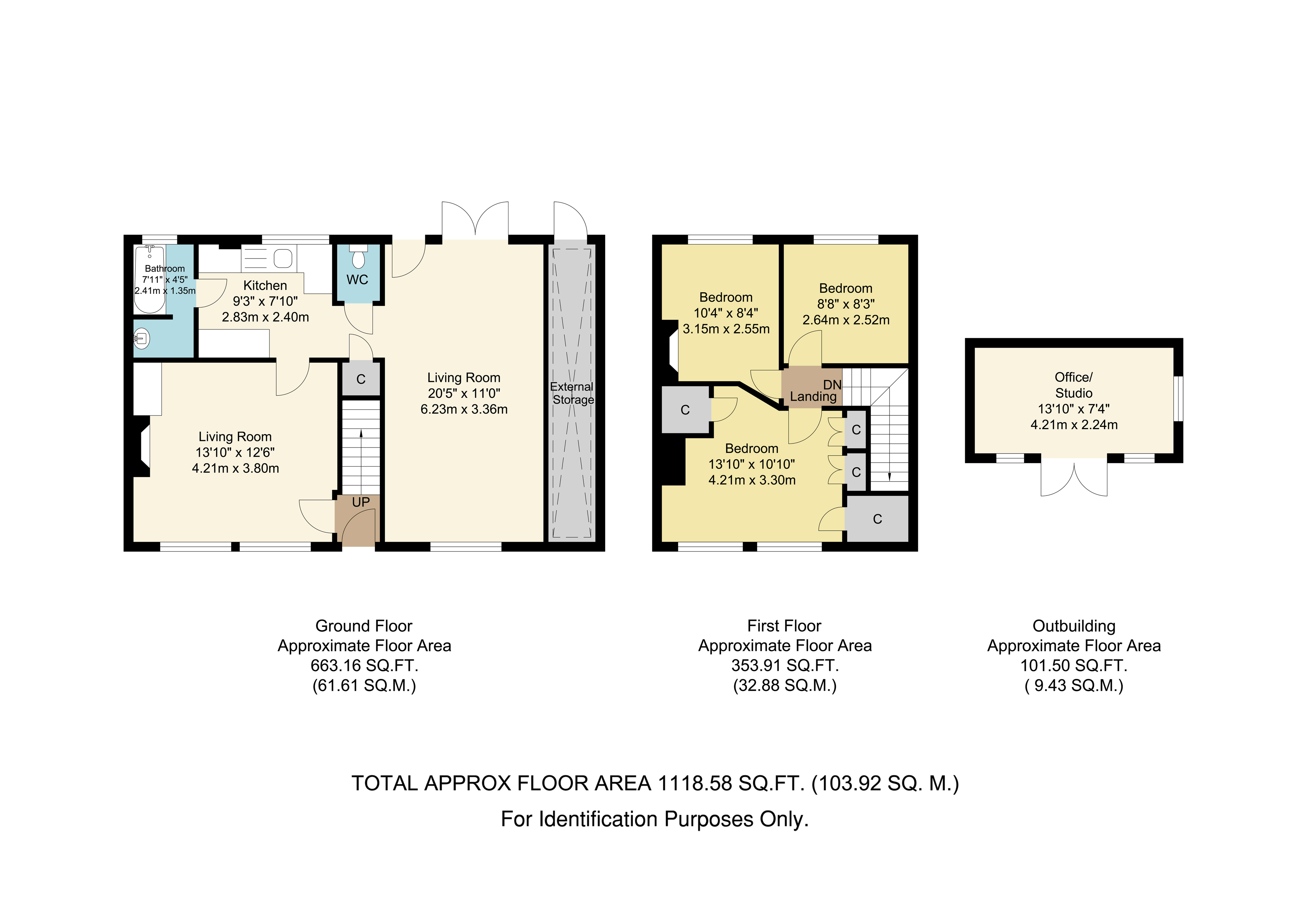 10, Hever Road Cottages, Bough Beech floorplan