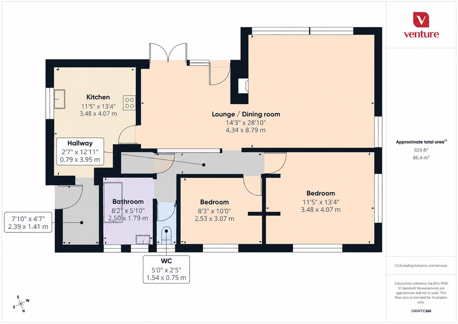 25, Mountfield Road, Luton floorplan