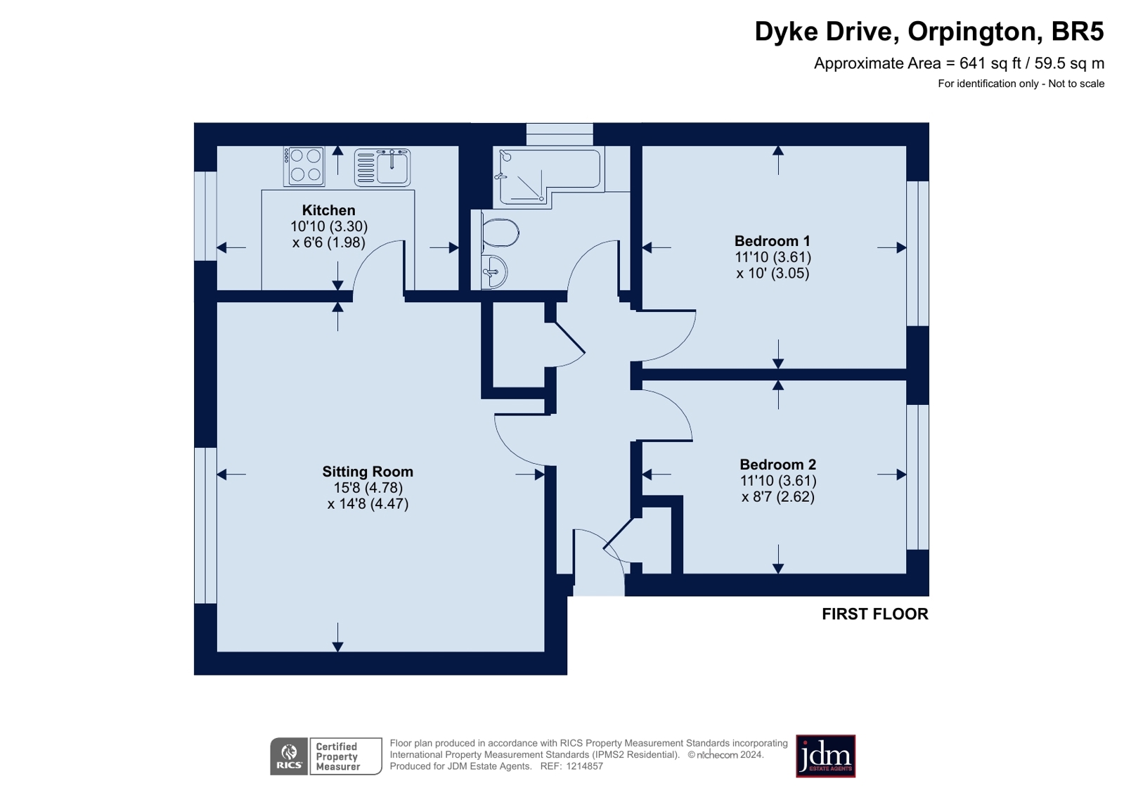 Dyke Drive, Orpington floorplan