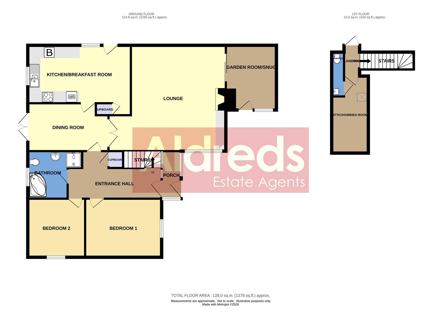 8, Covent Garden Road, Great Yarmouth floorplan