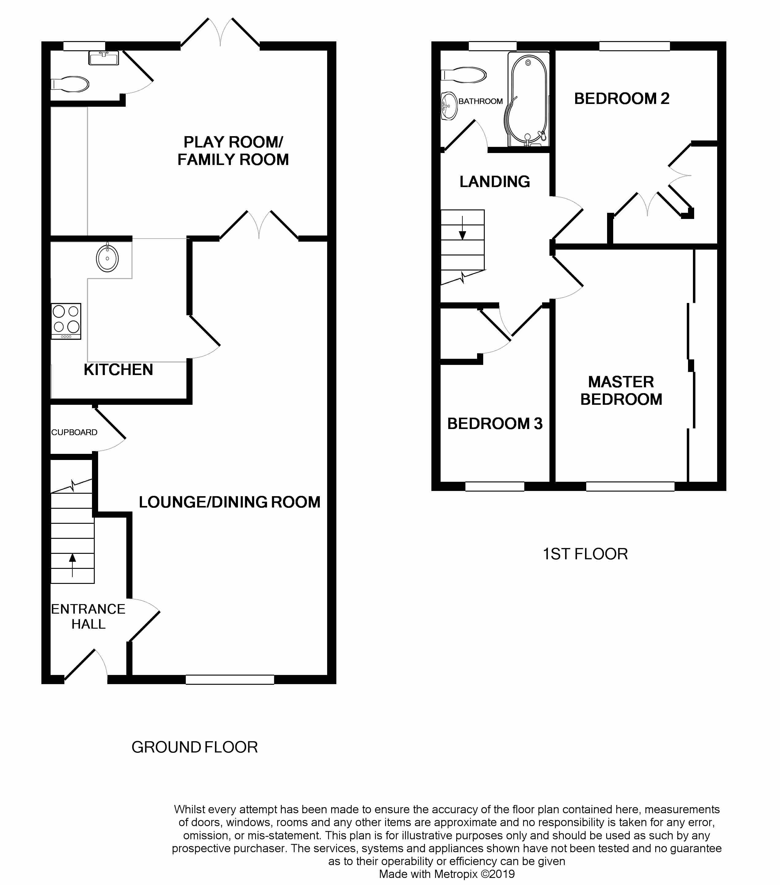 3 Bedrooms Terraced house for sale in Eliot Road, Royston SG8