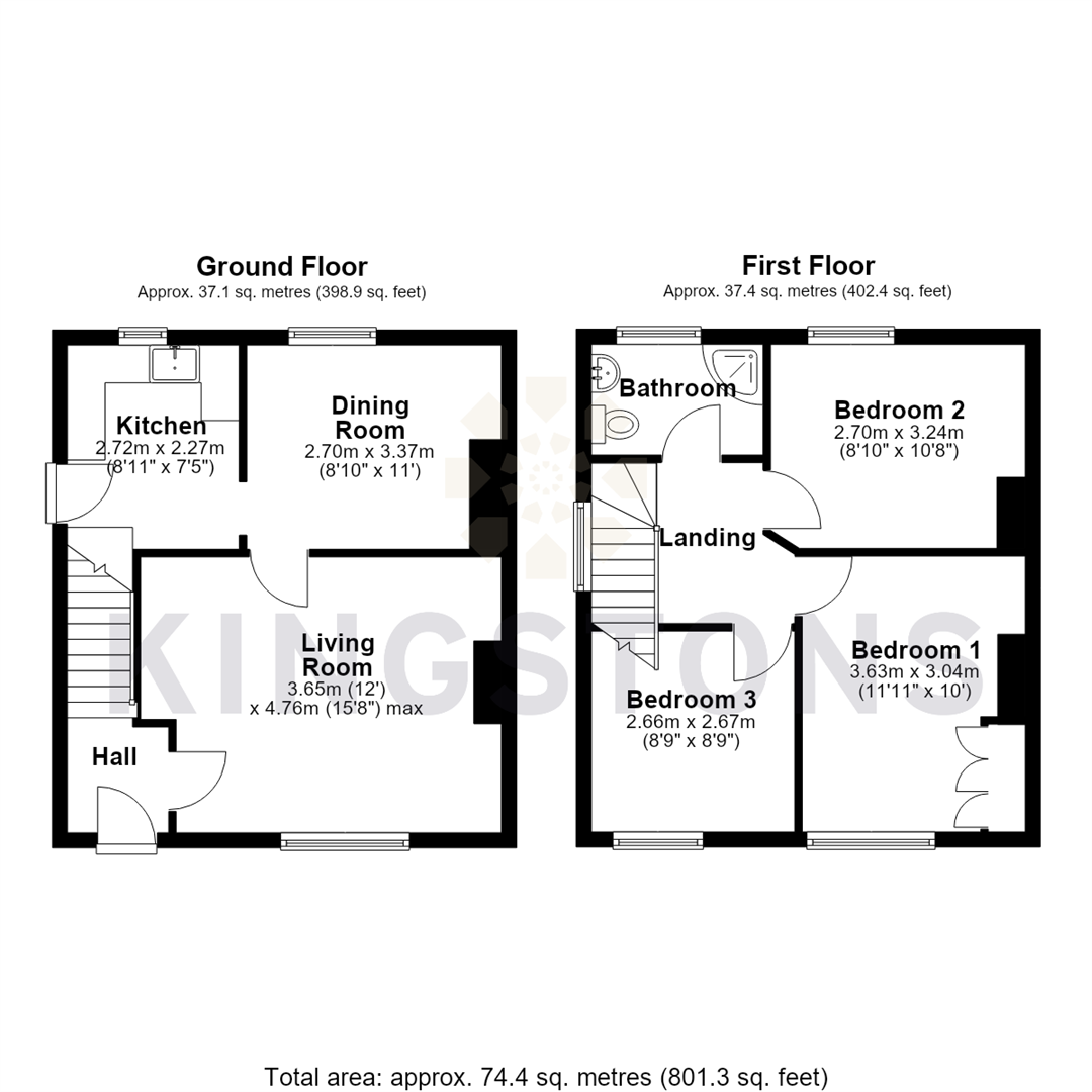 1, Short Street, Melksham floorplan