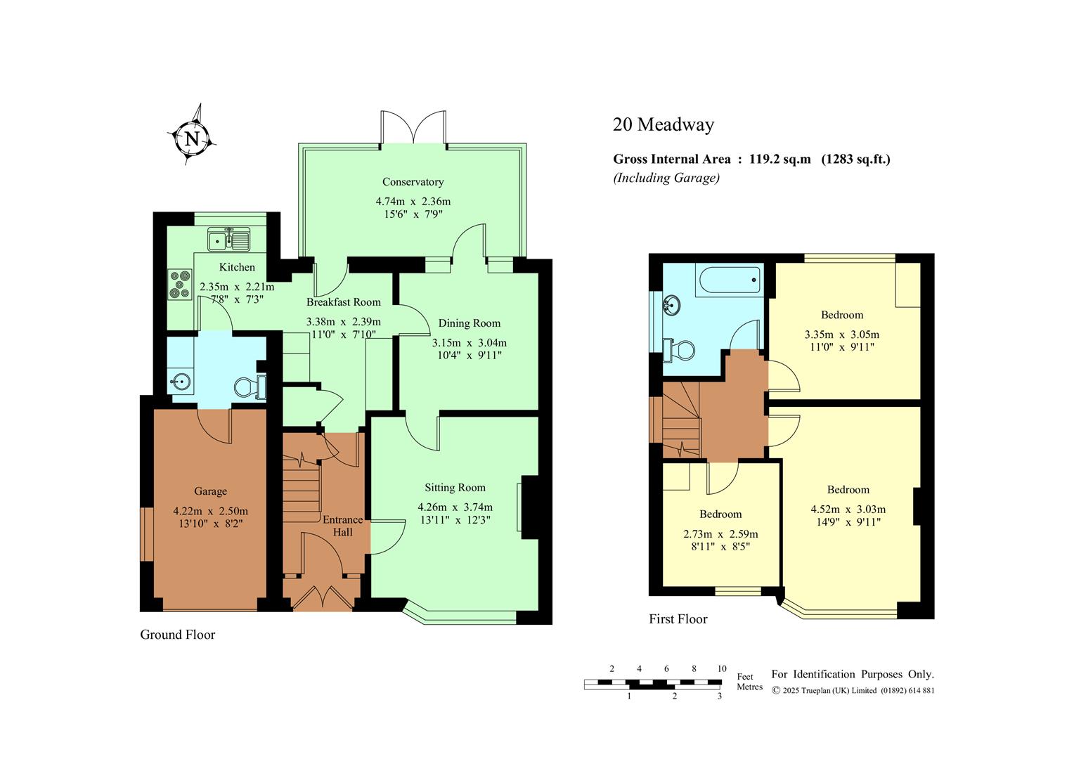 20, Meadway, Hildenborough Tonbridge floorplan