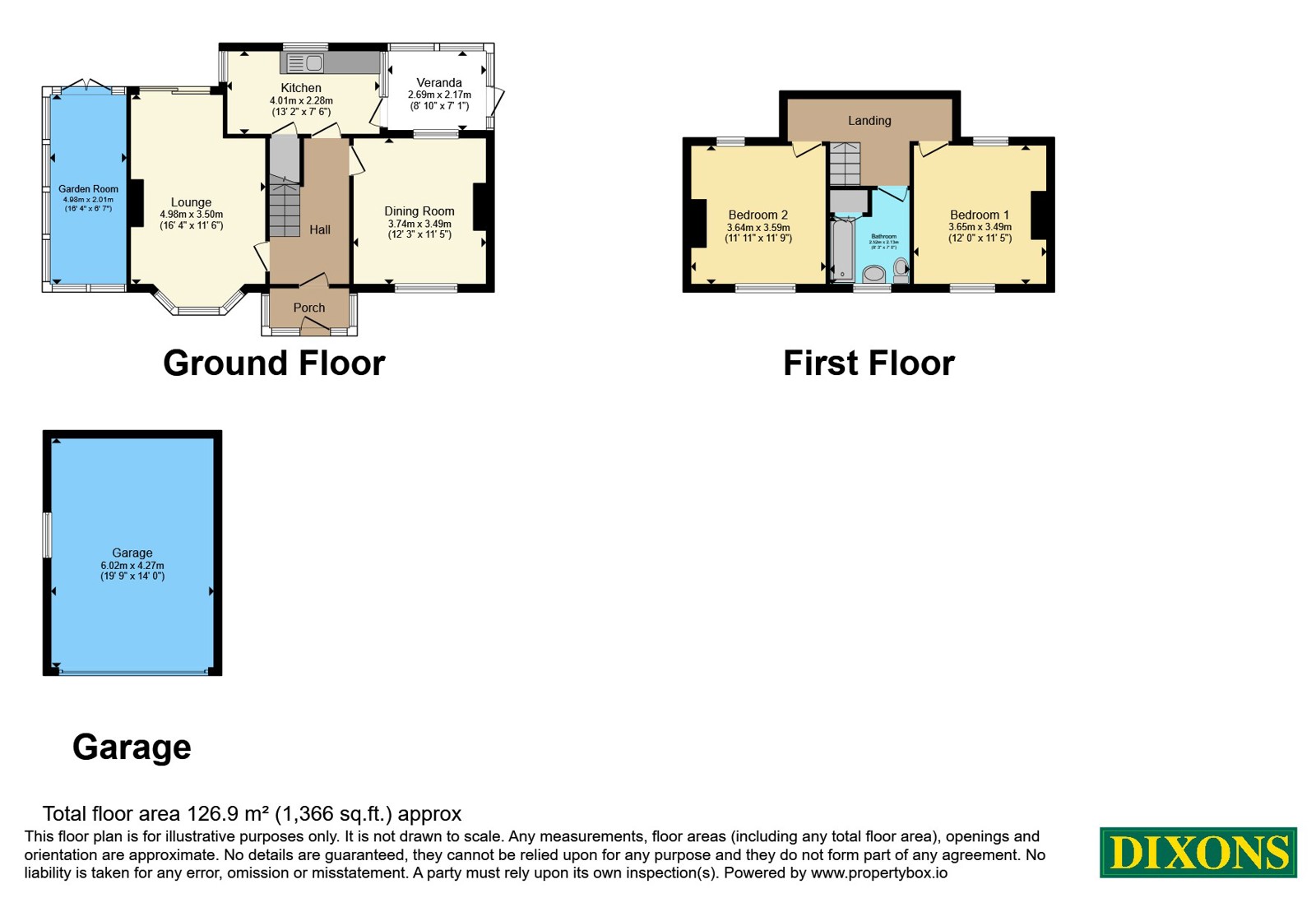 63, Birches Barn Avenue, West Midlands floorplan