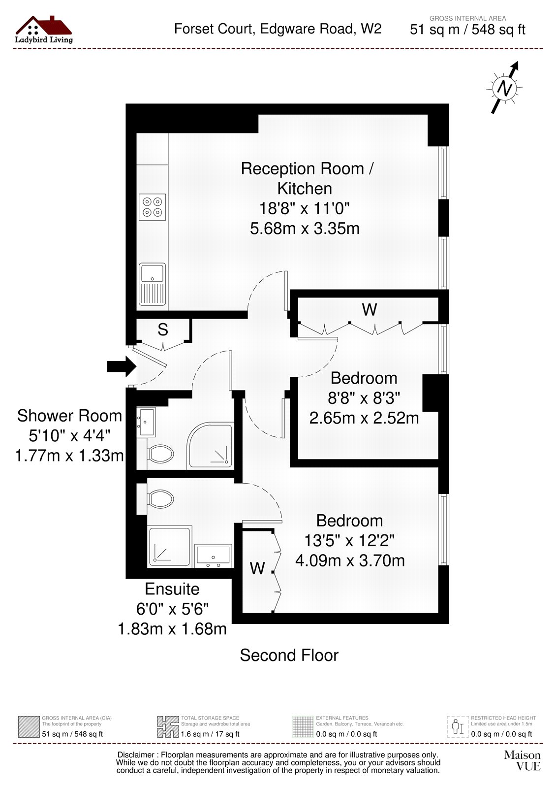 14 Forset Court,, Forset Court, London floorplan