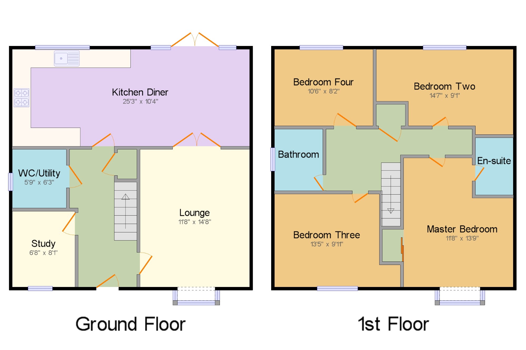 4 Bedrooms Detached house for sale in Dickens Lane, Newton Leys, Bletchley, Buckinghamshire MK3