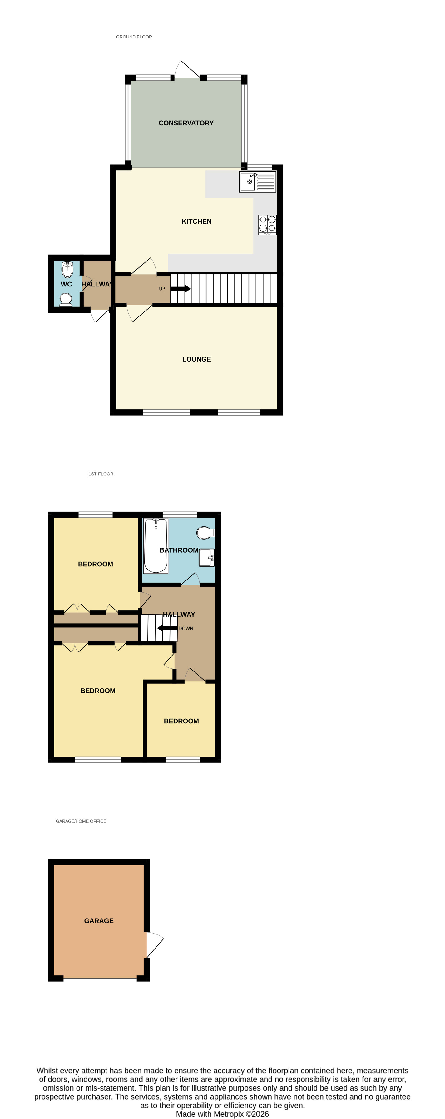114, Epping Way, Essex floorplan
