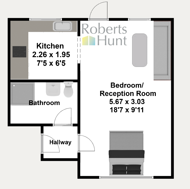 36, Padbury Close, Feltham floorplan