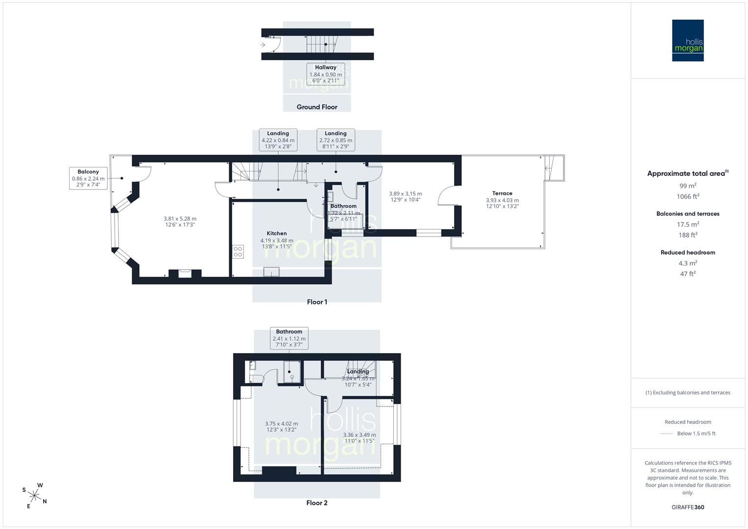 4B, Hurlingham Road, Bristol floorplan