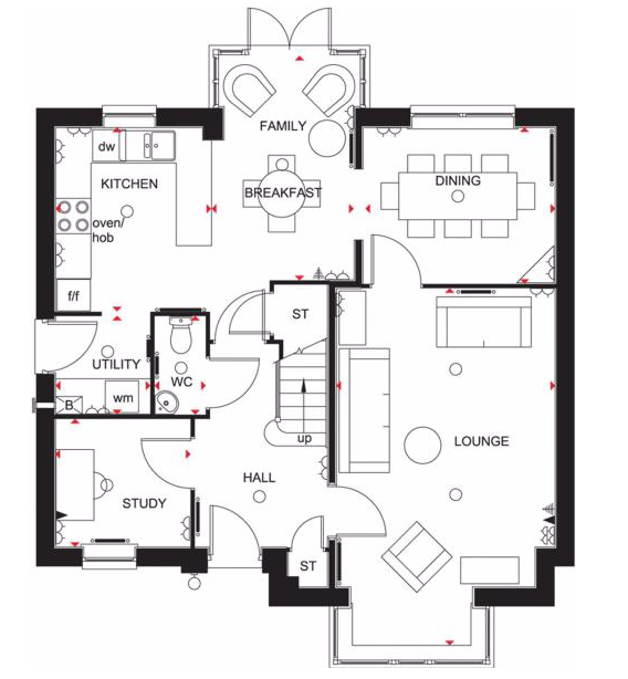 4 Bedrooms Detached house for sale in Topiary Road, Weddington, Nuneaton CV10