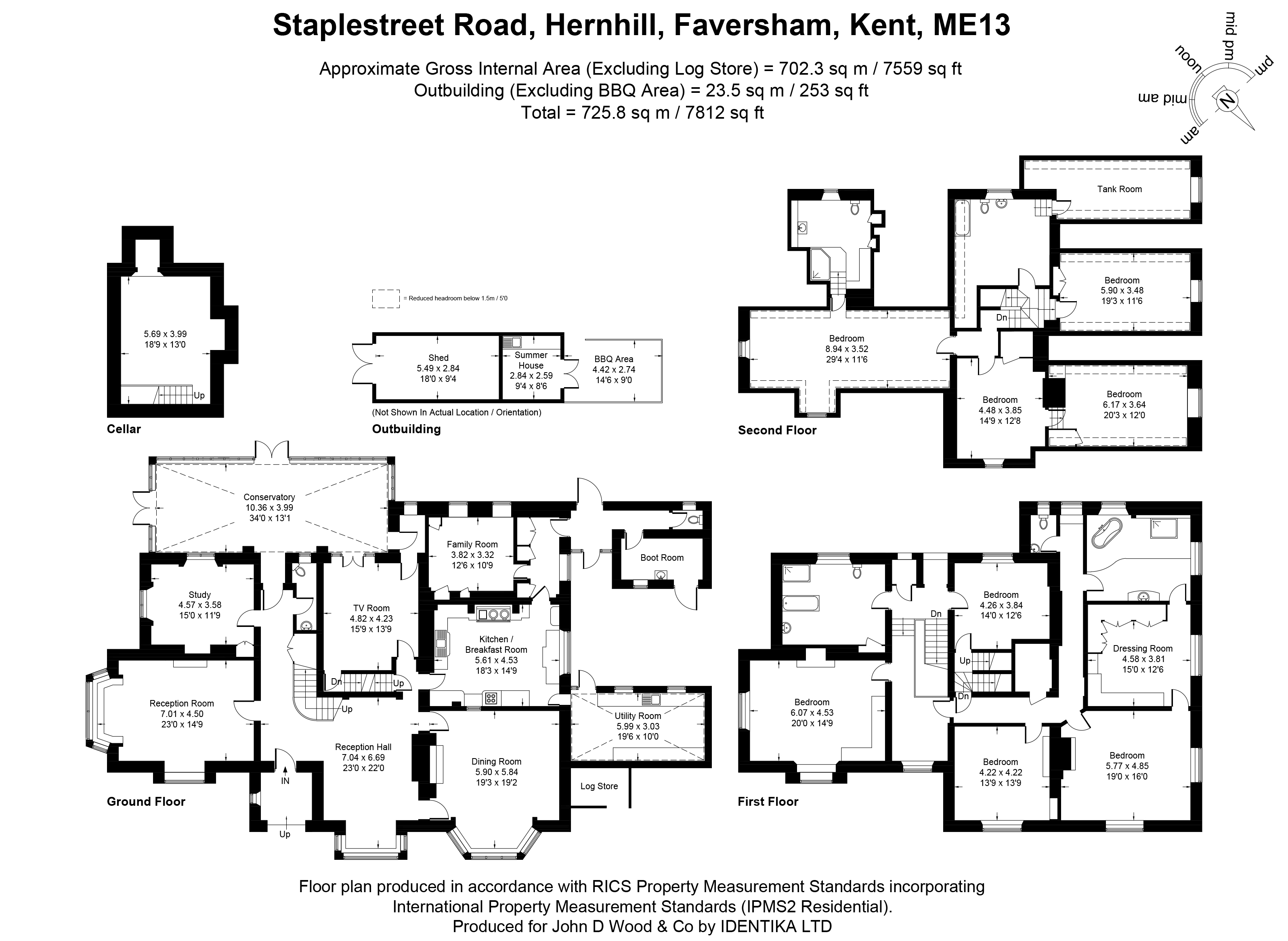 Mountfield House,, Staplestreet Road, Faversham floorplan