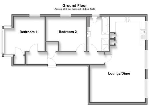 Brockenhurst Road, Ramsgate floorplan