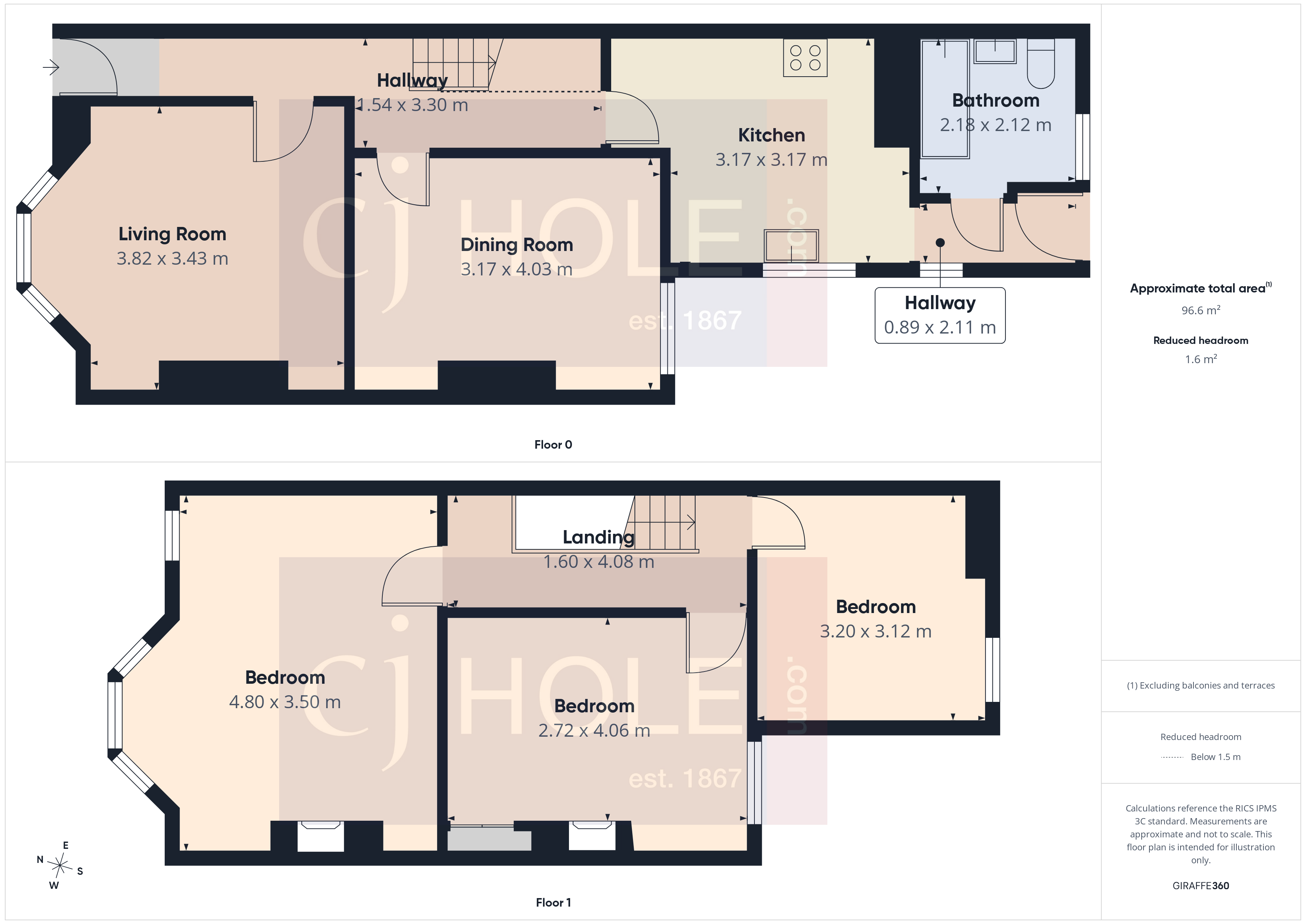 46, Britannia Road, Bristol floorplan