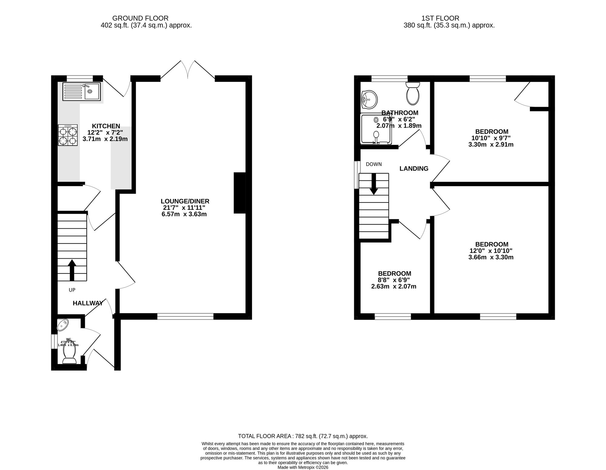 21 Graig Park Villas, Newport floorplan