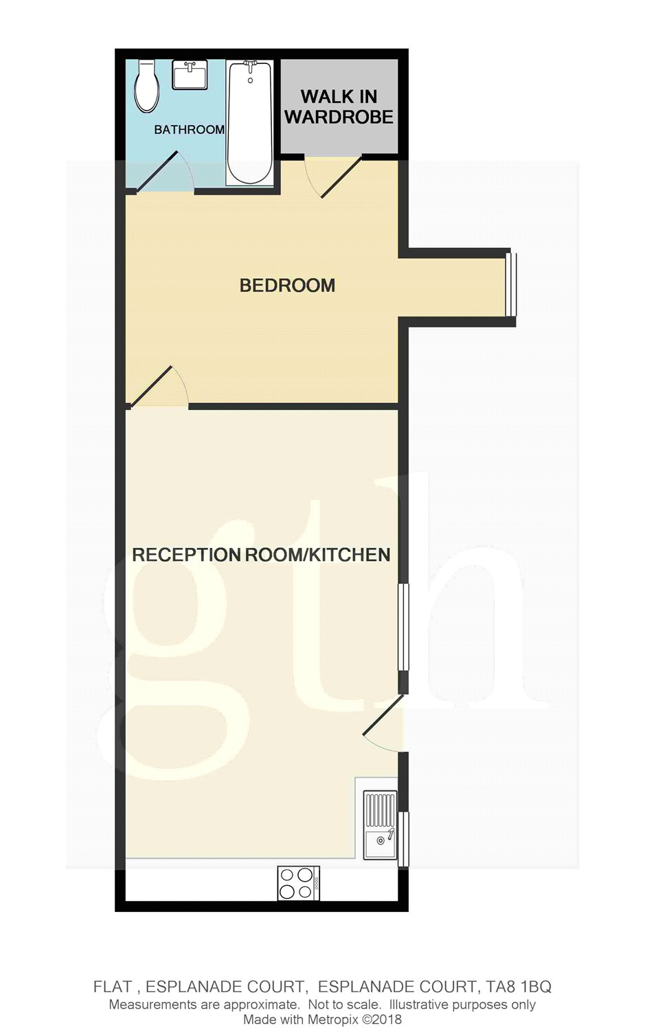 Flat 7,, Esplanade Court, Burnham-on-Sea floorplan
