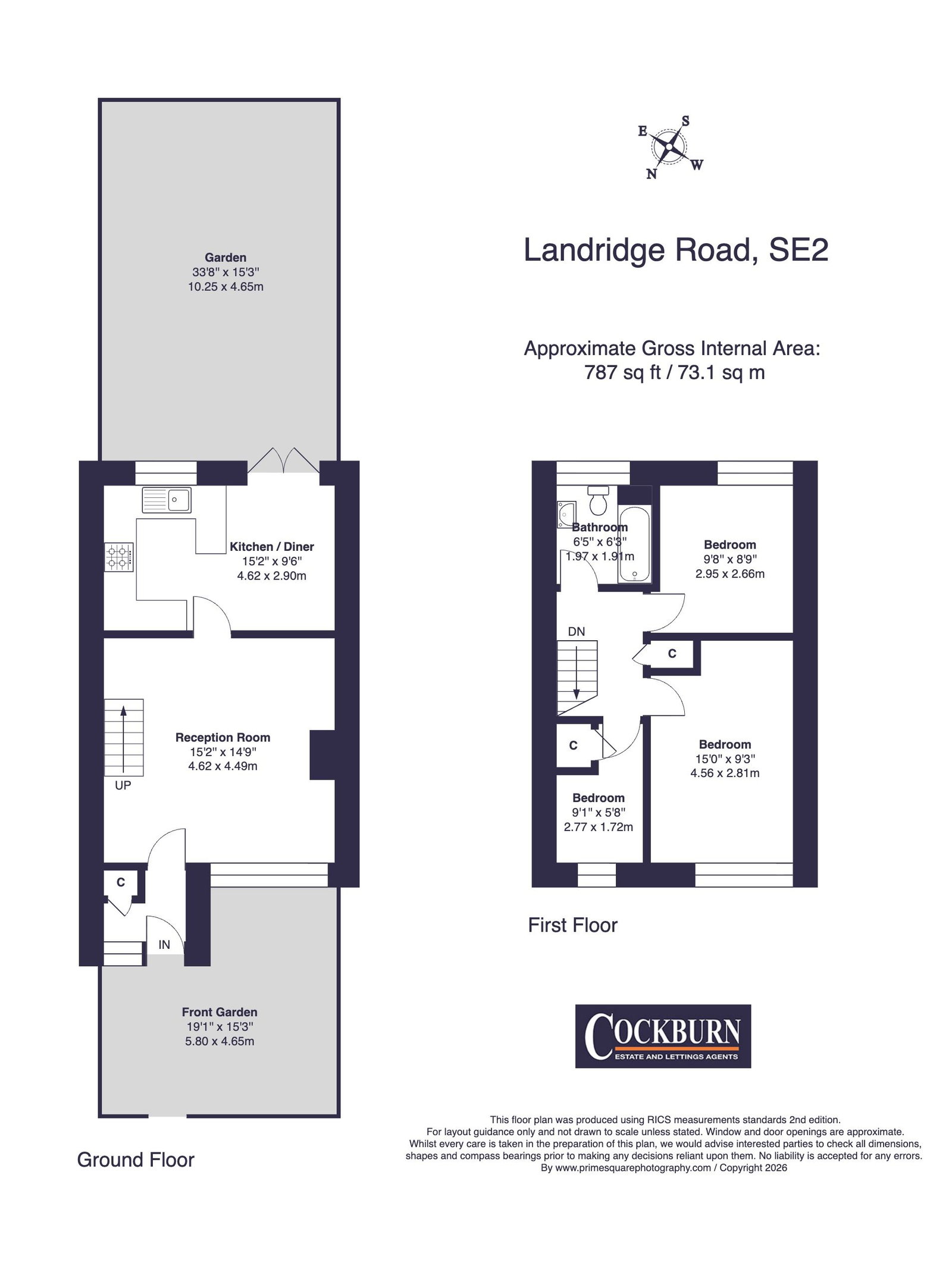 22, Lanridge Road, London floorplan