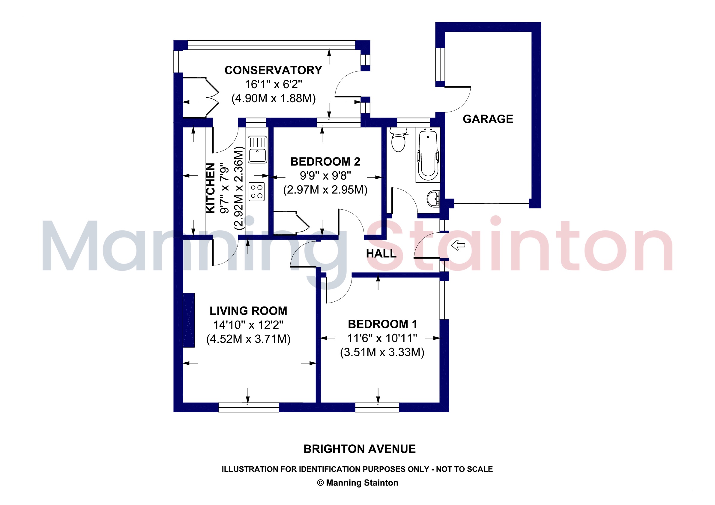 38, Brighton Avenue, Leeds floorplan