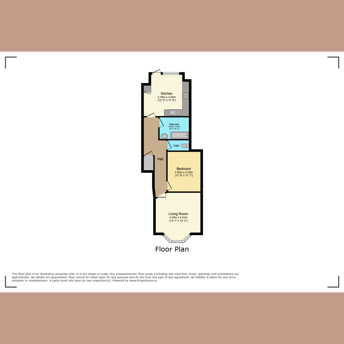 17a, Lancaster Gardens, Southend-on-sea floorplan