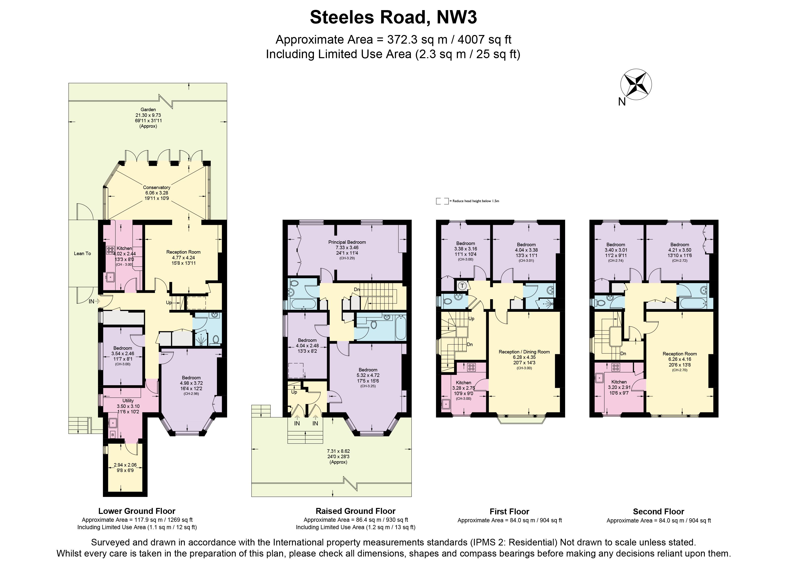 Steeles Road, London floorplan