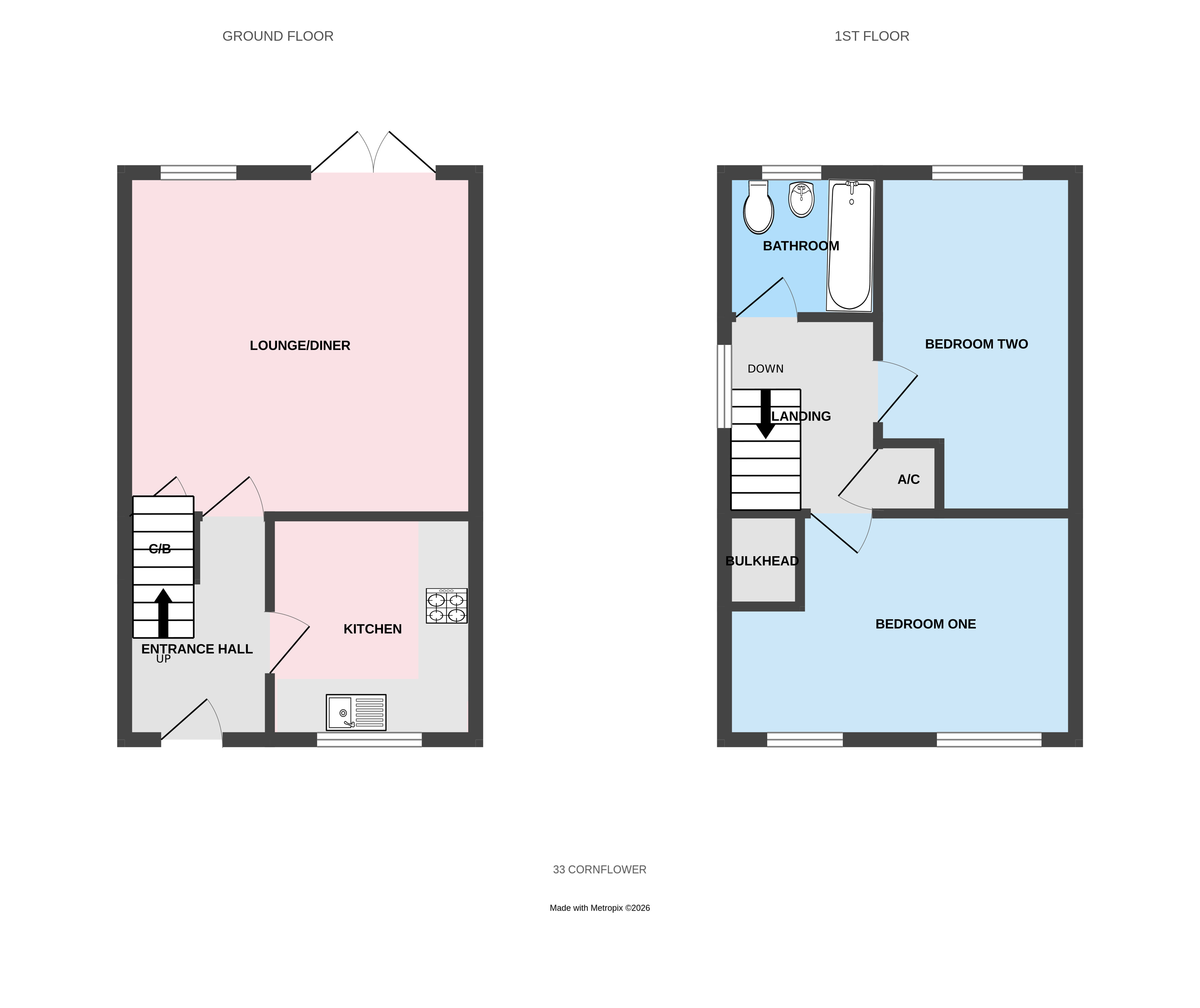 Cornflower Grove, Telford floorplan
