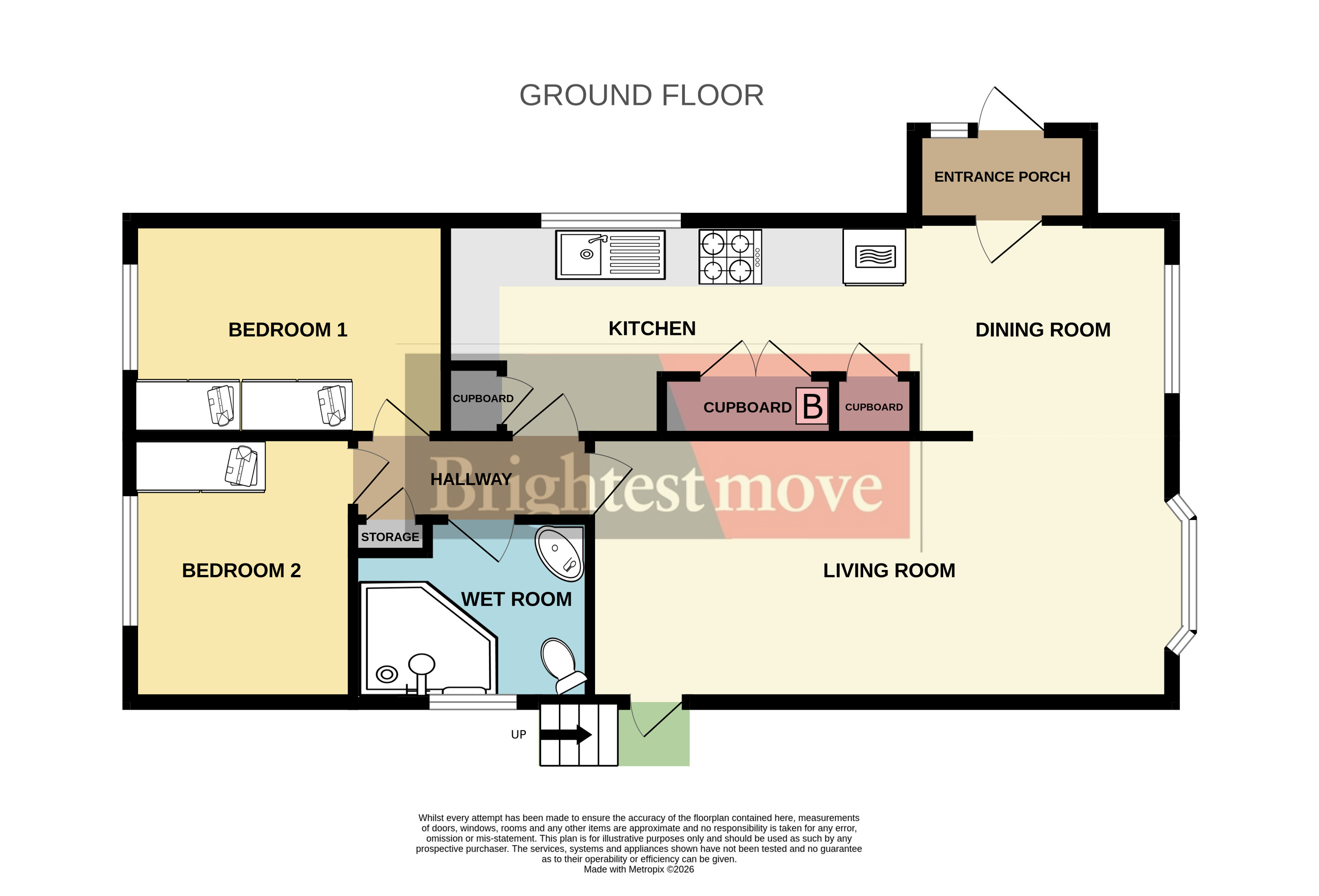 66, Hutton Park, Weston-super-Mare floorplan