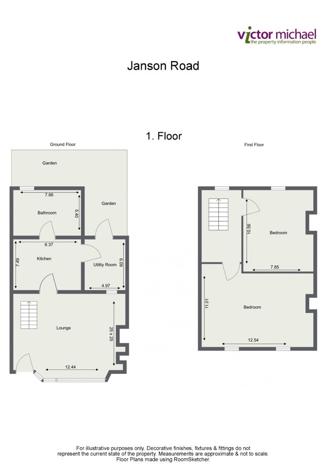 59, Janson Road, London floorplan
