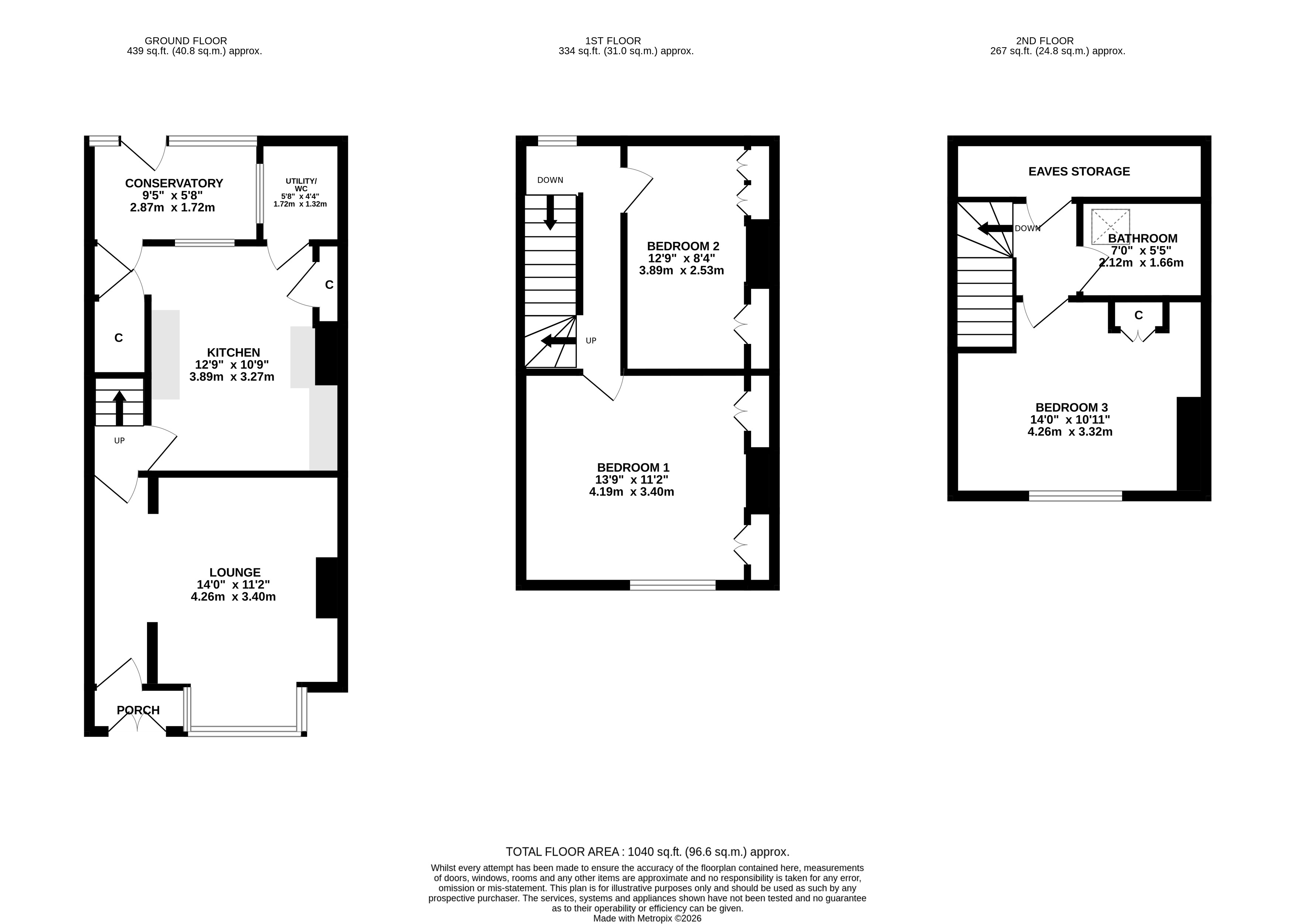 18, East Parade, West Yorkshire floorplan