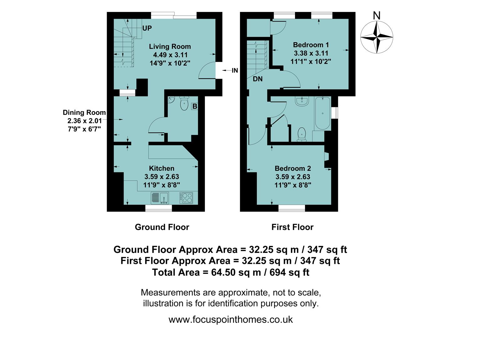 19A, Easington Road, Banbury floorplan