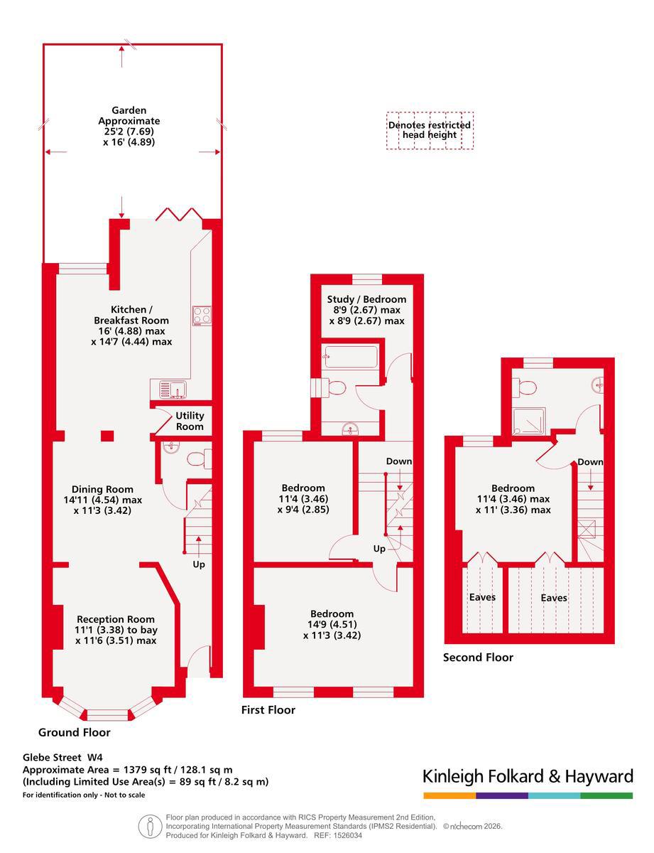 28, Glebe Street, London floorplan