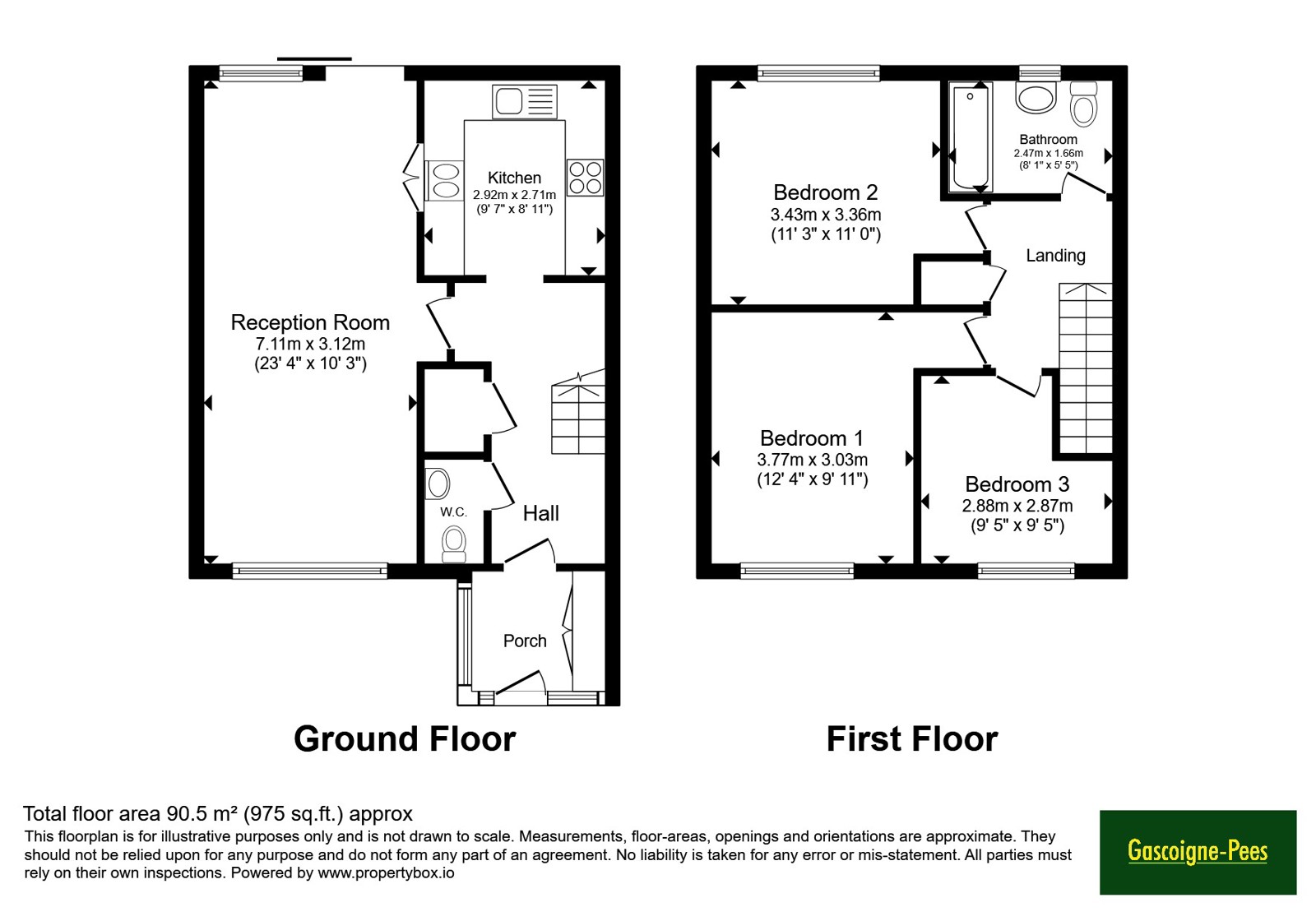 110, Wyndham Avenue, Surrey floorplan