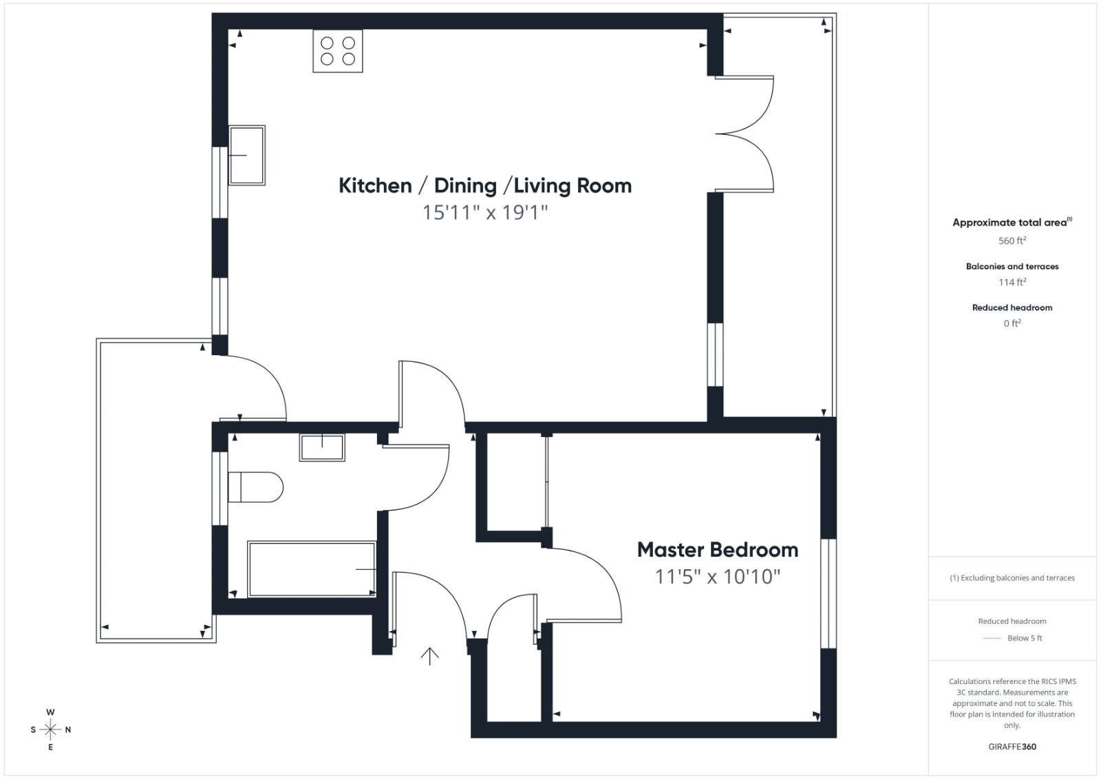 7, Sussex Lodge, Maidenhead floorplan