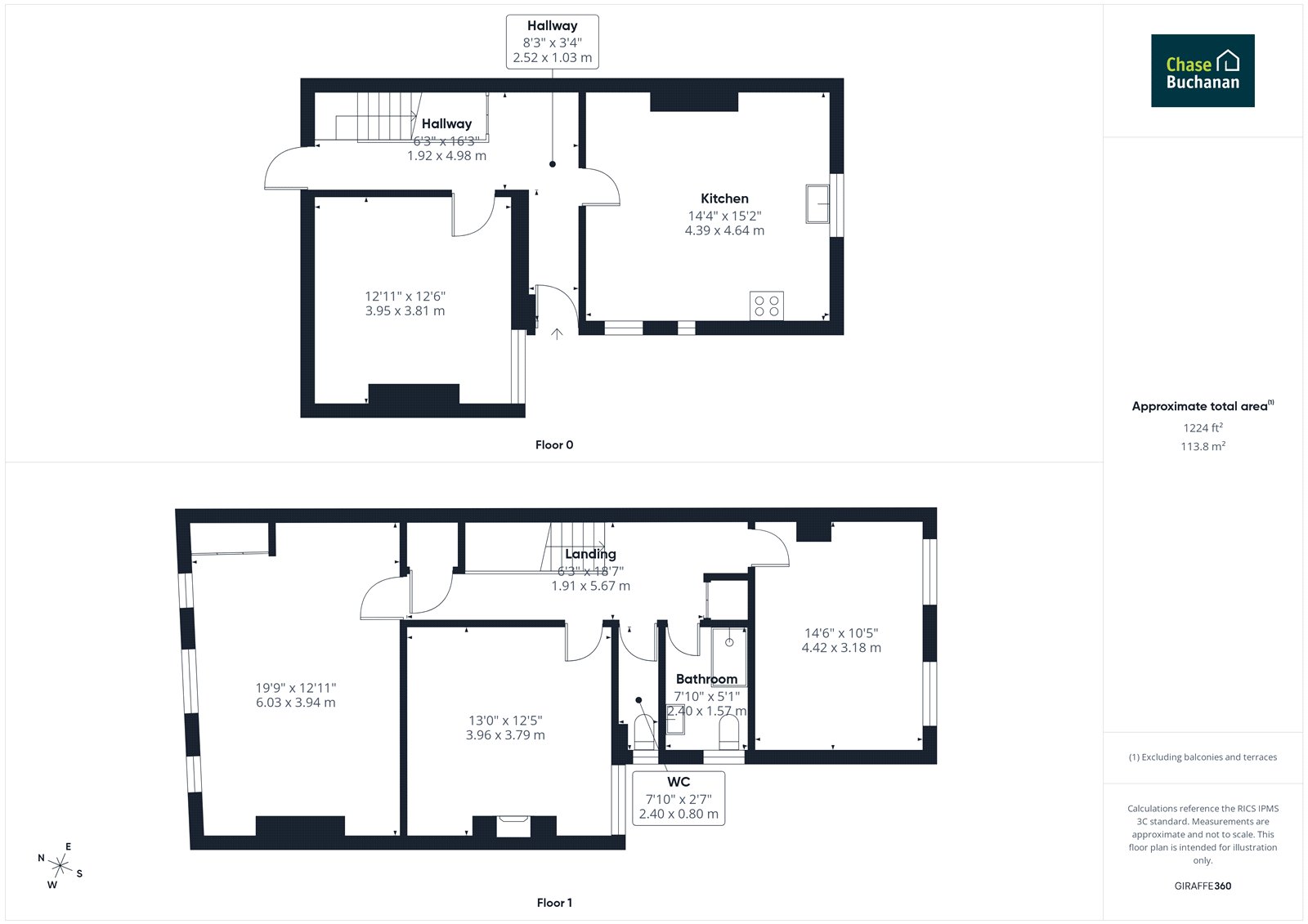 15A, King Street, Twickenham floorplan